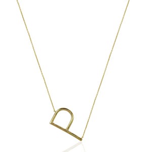 Lg Initial Necklace P