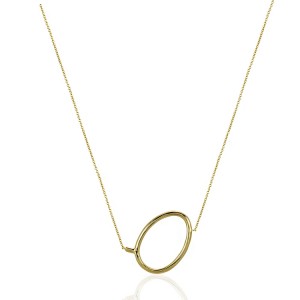 Lg Initial Necklace Q