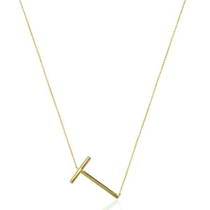 Lg Initial Necklace T