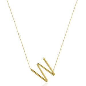 Lg Initial Necklace W