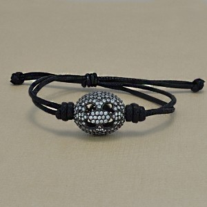 Pave Cord Bracelet