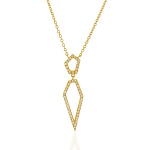 Gold Spear Necklace