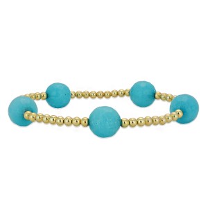 Gold/Turquoise