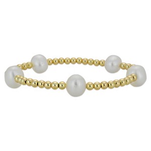 Gold/freshwater pearls